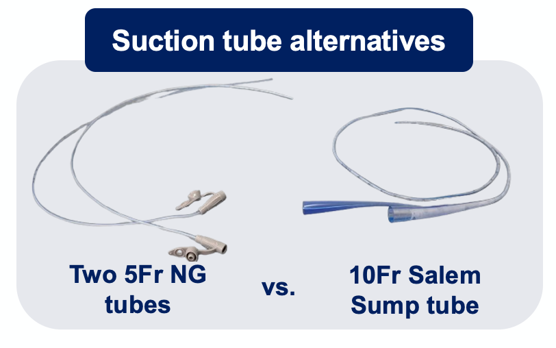 Image of suction tube alternatives